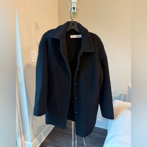 IRO Black Wool Coat in size FR 34, US 0-2